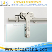 puerta de la venta caliente que cabe la abrazadera de cristal moderada de la sala de ducha / el hardware de la puerta deslizante